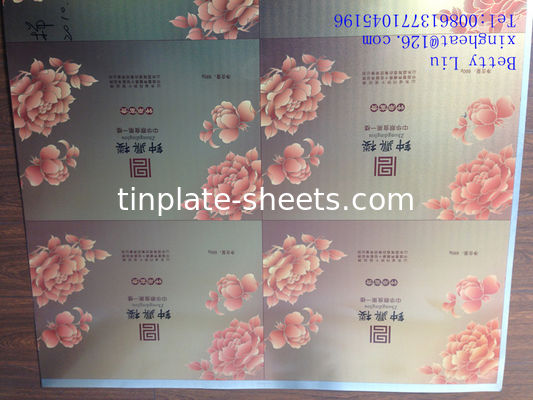 6 컬러 프린팅 비스킷 케이크 캔 제조용 진료판 경직 방지 T3 T4 T5 DR8