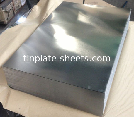 고성능 T2-T5 MR SPCC TFS 철강판 100% 재활용성 2.0/2.0