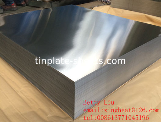 각종 응용 용품에 맞게 제작된 인쇄된 틴플릿 시트, 두께 0.15-0.49mm, 너비 600mm-986mm