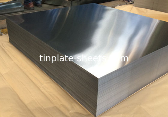 화학 및 식품 캔용 전해질성 틸판 0.15-0.49mm 두께 600-986mm 너비 T2-T5 온도 BA 응열