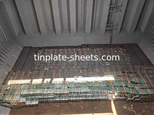 양질의 진판 2.8/2.8 JIS G3303 표준 T3 T5 DR8 2.8/2.8 STONE FINISH 전해질 진판