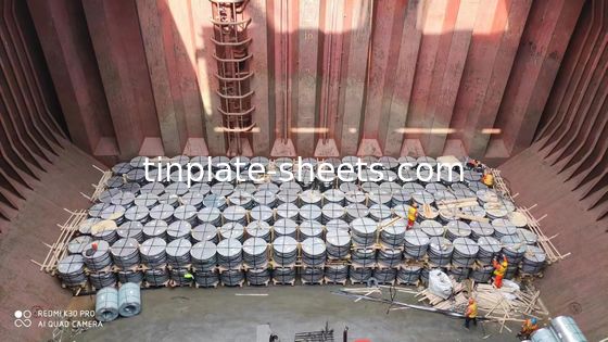 OEM ODM 서비스 틴플릿 코일 512mm-986mm 너비 고성능 T2.5