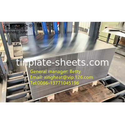 ASTM624 표준 전기성 진판판 T2 T2.5 T3 T4 T5 온도