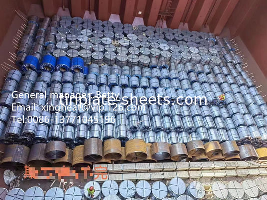 화학 및 식품 캔 MR SPCC 재료 0.15-0.49mm 두께 600mm-986mm 너비 밝은 마무리