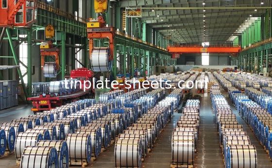 OEM ODM 서비스 틴플릿 코일 512mm-986mm 너비 고성능 T2.5 T3