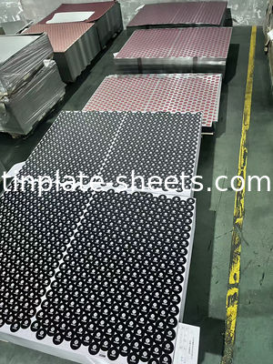 JIS G3303 EN10202 ASTM624 금속 포장용 표준 진판