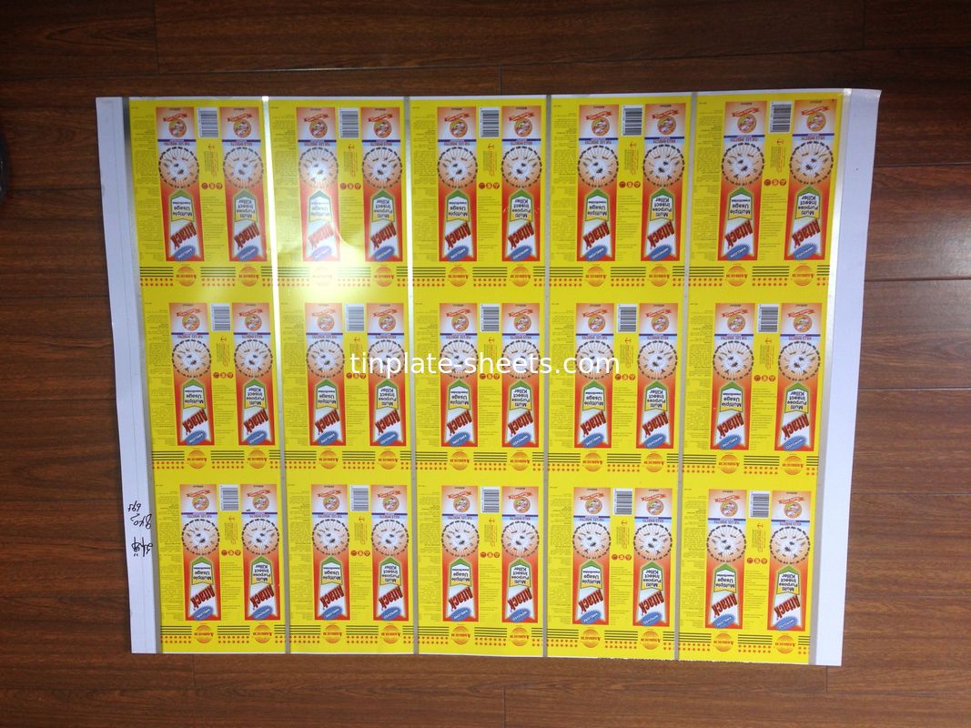 고성능 T3 T4 T5 MR SPCC TFS 철강판 100% 재활용성 2.0/2.0