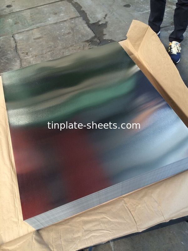 포장 캔 2.0/2.0 틴 코팅 JIS G3303 표준 T3 T5 DR8 STONE FINISH