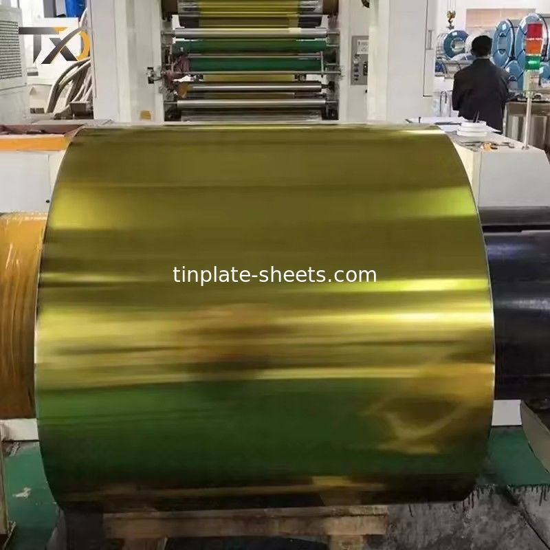 ASTM624 표준 4 색상 인쇄 캔 진판 0.15m-0.40mm 두께