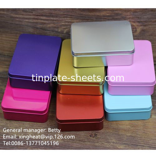high quality tinplate For Food Cans Ba/Ca Annealed Corrosion-Resistant 100% Recyclable 2.0/2. 고품질 틴플릿은 식품 캔을 위해0