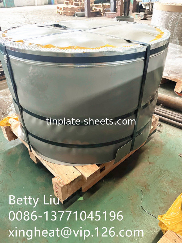고품질 틴플릿 크라운 캡 식품 캔 1.1/1.1 틴플릿 밀 공장 제조자 T2.5 T3 T4 T5 DR8 DR9