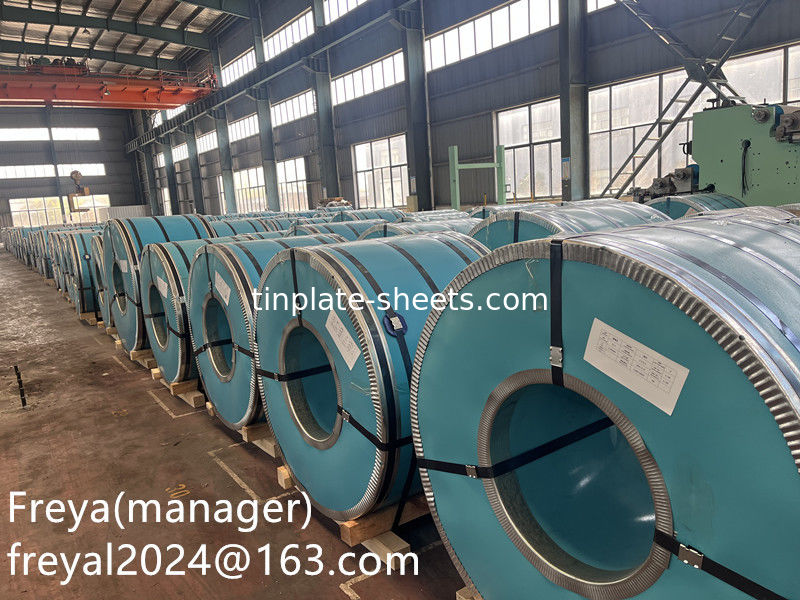 1.5-1.85MT JIS G3303 EN10202 ASTM624 표준에 따라 화학 용품 및 식품 용품 용품 틸판 판