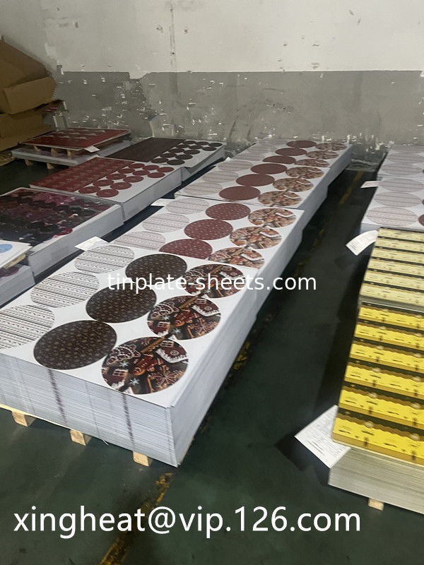Rohs 0.15mm-0.40mm 두께 캔 저장 상자 2.0/2를 만들기 위해 진판0
