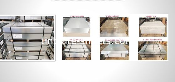 포장 용품 캔 화학 캔 JIS G3303 표준 T3 T4 DR8 STONE FINISH 전해질 캔